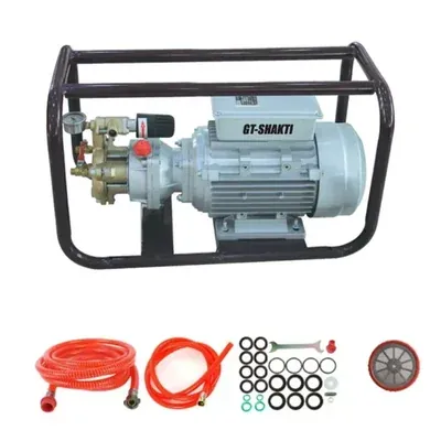 GT Shakti EM-PC-30A1 Portable HTP Pump With 2 HP Motor for Car Cleaning