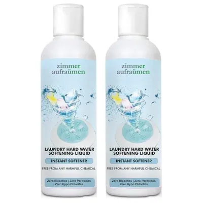 Zimmer Aufraumen (450 ml x 2pcs) Laundry Hard Water Softening Liquid (Pack of 2)