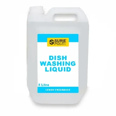 Surie polex 5 Litre Dish Washing Liquid, Lemon Fragrance