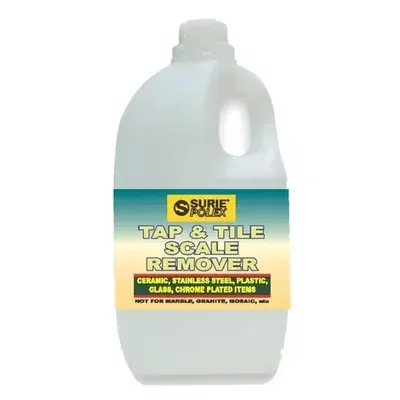 Surie polex 1 Litre Tap & Tile Scale Remover For Ceramic, Stainless Steel, Plastic, Glass & Chrome Plated Items