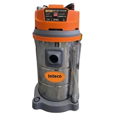 Inteco 35 L 1500 W High-Flow 53 L/S Wet & Dry Industrial Vacuum Cleaner TP VC 35 L-M