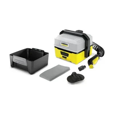 Karcher OC3 Portable Mobile Cleaner, 7 L, Rechargeable, For Camping, Car, Pet, Shattaf, Shower, Bike