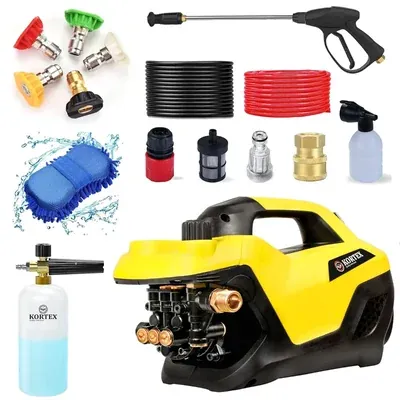Kortex 2800 W (Y10D) Waterproof 280 Bar Copper Winding High Pressure Washer Machine With 1 Year Warranty