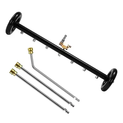 Lion (LI-4019) 24 Inch & 7 Nozzles Dual Function Undercarriage Cleaner, Surface Cleaner for Pressure Washer