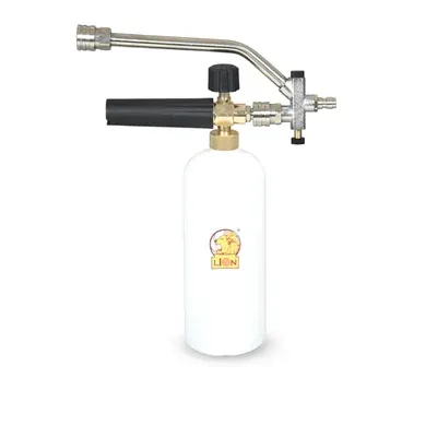 Lion (LI-204 D) Professional Foam Cannon Bottle, 1/4 Inch Air Inlet