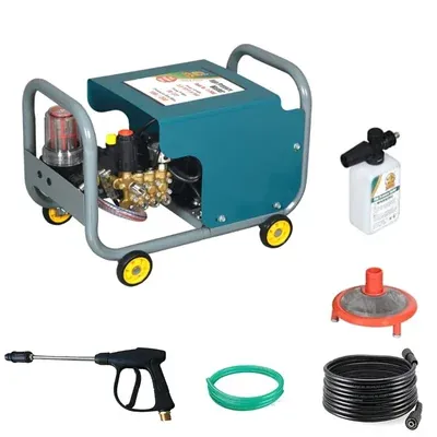 Lion 2.5 HP LI-2050 200 Bar Trolley Type High Pressure Washer With All Accessories