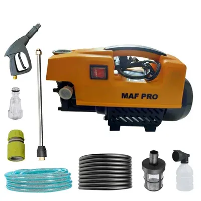MAF PRO 2200 W 160 Bar Pressure Washer With Copper Winding Including All Required Accessories