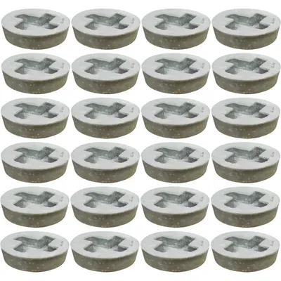 Surie polex 100 mm Chamfering Magnesite Bond Abrasive (SNAIL LOCK CRKB MAG) (Pack of 24)
