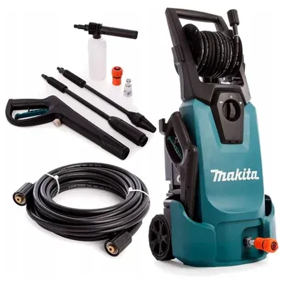 MAKITA 1800 W, 130 Bar High Pressure Car Washer With Accessories (HW1300)