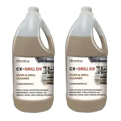 Chemtex (5 Litre x 2 pcs) CX-GRILL-D9 Oven & Grill Cleaner (Pack of 2)