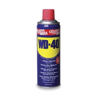 Pidilite WD-40 420 ml Multipurpose Spray, Rust Remover, Cleans Bike Chains, Degreaser, and Cleaning Agent