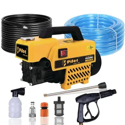 Pilot 2400 W (PL-PWC-03) 150 Bar High Pressure Car Washer, 10 LPM for Home and Garden