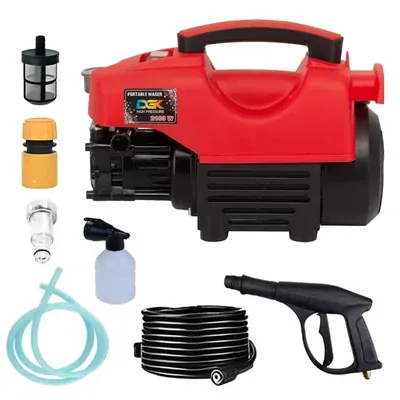 DGK 2100 W 140 Bar High Pressure Washer, Auto Cut-Off System, With All Required Accessories
