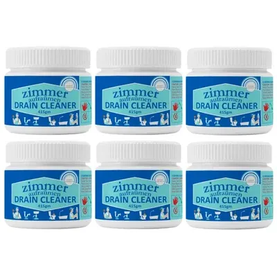 Zimmer Aufraumen (415 Gram x 6 Pcs) Drain Cleaner Powder