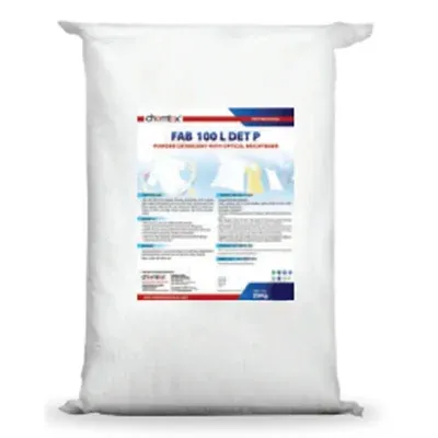 Chemtex 25 kg FAB 100 L DET P Powder Detergent With Optical Brightener