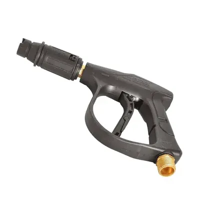 Lion Gun For High Pressure Washer With Safety Lock M22-(Black)Foam Lance Compatible