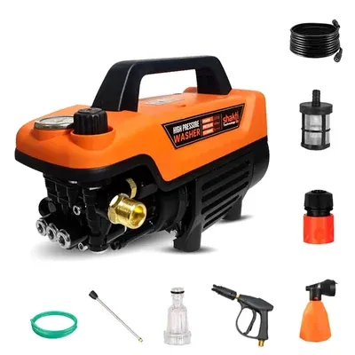 Shakti Technology 2200 W 140 Bar High Pressure Washer With Required Accessories (Imperial)