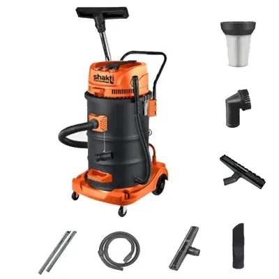 Shakti Technology 75 Litre Wet & Dry Vacuum Cleaner With 4200 W Copper Winding Motor (VC-95)