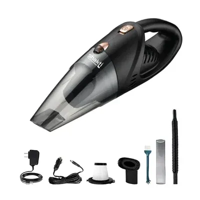 Shakti Technology 120 W Hand Held Portable Car Vacuum Cleaner, 5500 PA Powerful Suction (Shark)