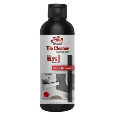 Uniwax 200 ml Tile Cleaner Sparkling Shine Stain Remover to Remove Grease, Baked on Food, Food Stain, Dirt, Spills, Grime