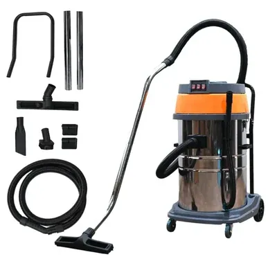TURTLE 60 L 3600 W Double Motor Wet & Dry Vacuum Cleaner With All Required Accessories