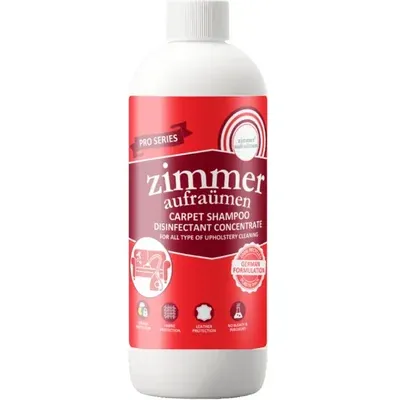 Zimmer Aufraumen Pro 450 ml Carpet Shampoo Disinfectant Concentrate For All Type of Upholstery Cleaning