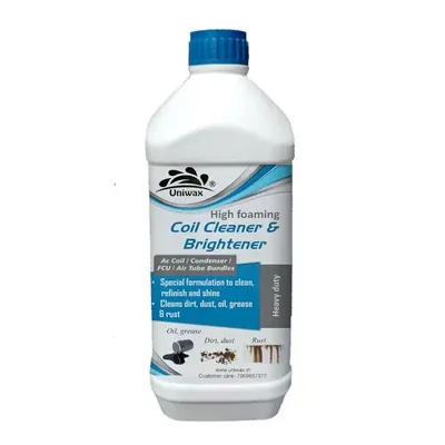 Uniwax 1 Litre High Foam AC Coil Cleaner