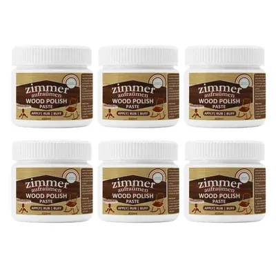 Zimmer Aufraumen (450 ml x 6 Pcs) Wood Polish Paste