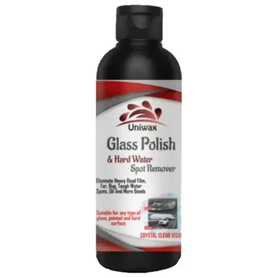 Uniwax 200 ml Glass Polish & Hard Water Spot Remover