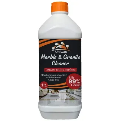 Uniwax 1 L Marble & Granite Cleaner Used for Cleaning, Polishing, Removing Yellowness Purpose