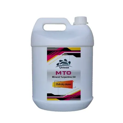 Uniwax 5 Litre Liquid MTO Mineral Turpentine Oil Cloth Dry Cleaner