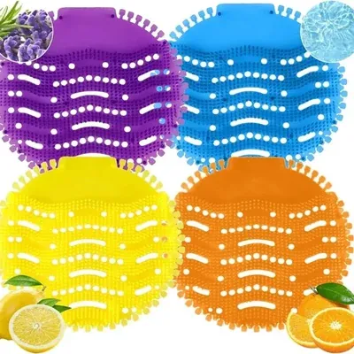 Urinal Screen Mats With Fragrance (Pack Of 20 Pcs, Mix Flavour)