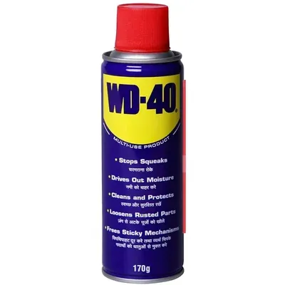 Pidilite WD-40 170 g Multipurpose Spray, Lubricant, Rust Remover, Cleans Bike Chains, Stain Remover, Cleaning Agent