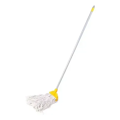 Cotton Wet Mop With Steel Handle (Pack of 10 Pcs)