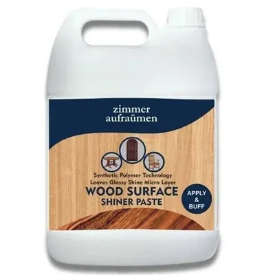 Zimmer 5 Litre Aufraumen Synthetic Polymer Technology Wood Surface Shiner Paste