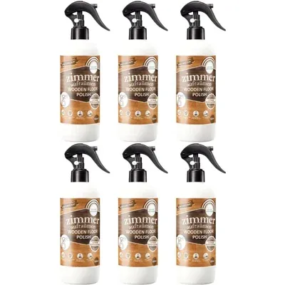 Zimmer Aufraumen (500 ml x 6 Pcs) German Formulation Wooden Floor Polish