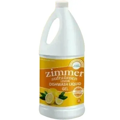 Zimmer 2 Litre Aufraumen German Formulation Lemon Fragrance Dishwash Liquid Gel