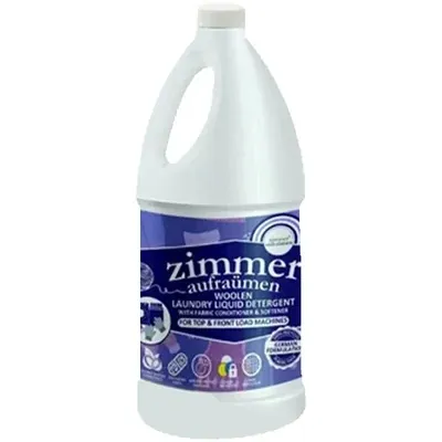 Zimmer 2 Litre Aufraumen German Formulation Woolen Laundry Liquid Detergent With Fabric Conditioner & Softener