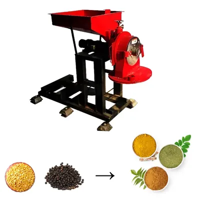 MILL POWER 15 HP Double Stage Pulverizer Machine/Masala Grinder, 150 kg/Hr Capacity (Type-Without Motor)