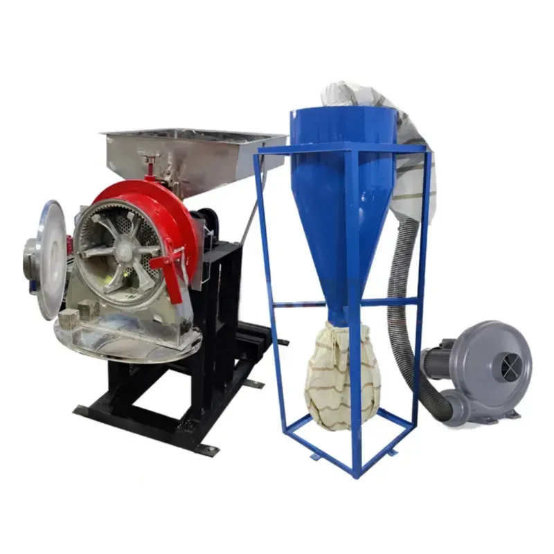 MILL POWER 2 in 1 Double Stage 7.5 HP Flour Mill/Pulverizer Machine with Blower, 75 kg Per Hour
