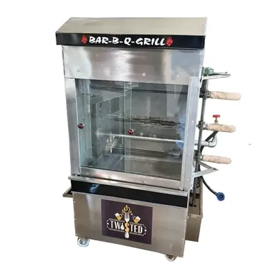 Heavy-Duty Grill Chicken Cooking Machine 12 Birds for Restaurants