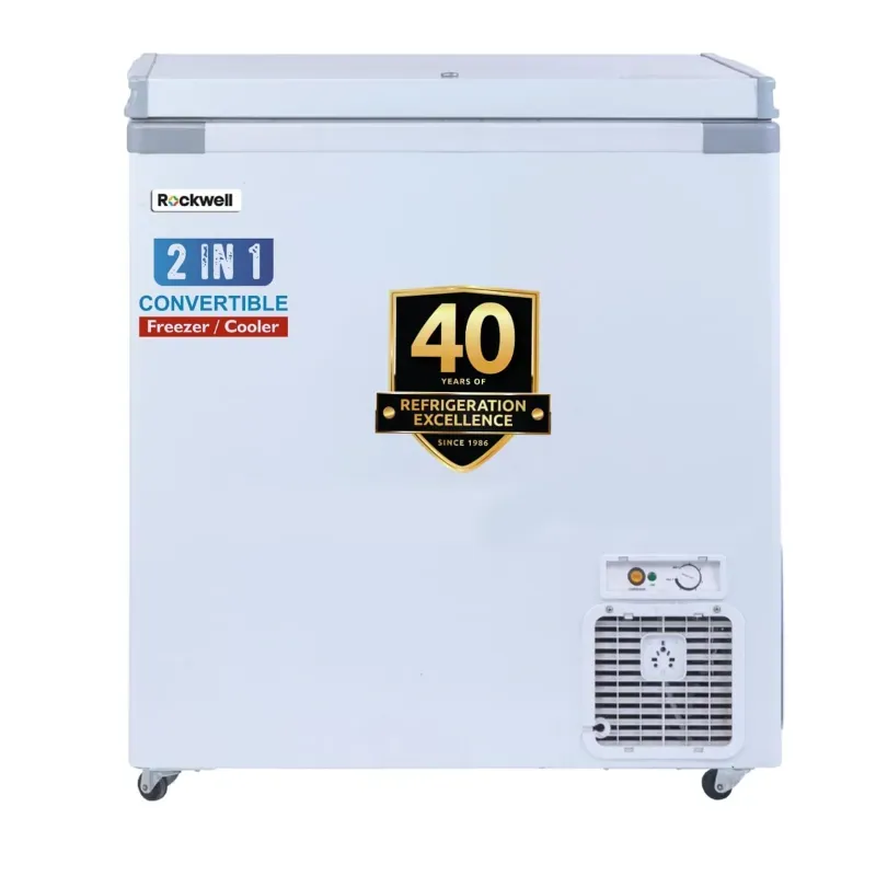 Rockwell 230 Litre SFR250SDU 3 Star Double Door Convertible Deep Freezer