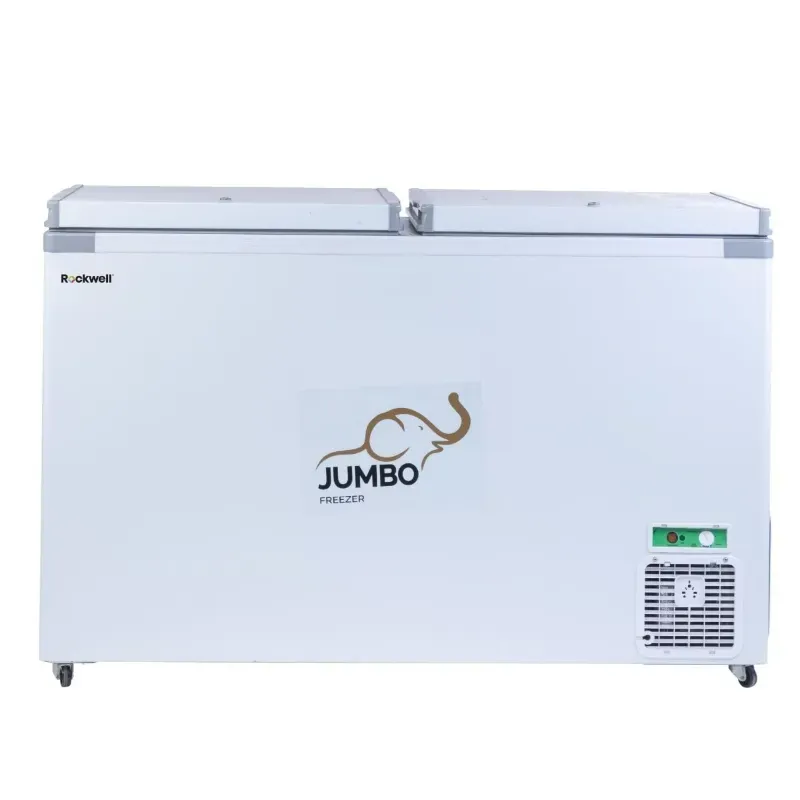 Rockwell 335 Litre SFR350DDU 3 Star Double Door Deep Freezer, 4D Cooling Convertible Chest Freezer