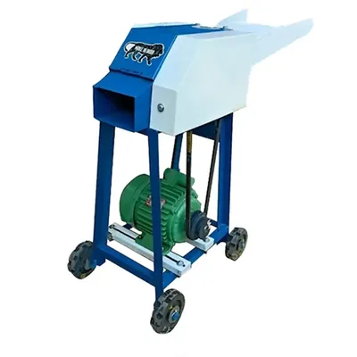 Heavy Duty Horizontal Chaff Cutter/Grass Cutter 600-700 kg/hr with 1.5 HP Motor