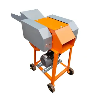 HARI OUM 2 HP Heavy-Duty Chaff Cutter Machine With 800-1000 kg/hr Cutting Capacity & 1 Year Warranty