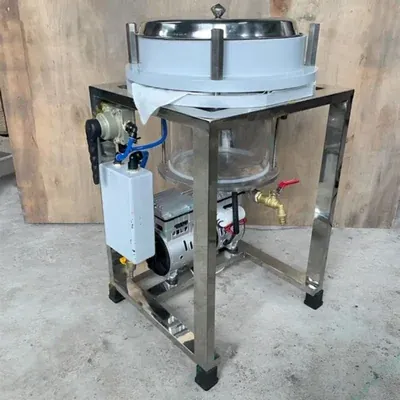 Commercial Vacuum Oil Filter/Expeller Machine 1 HP, 8-10 kg/hr Filtration Capacity