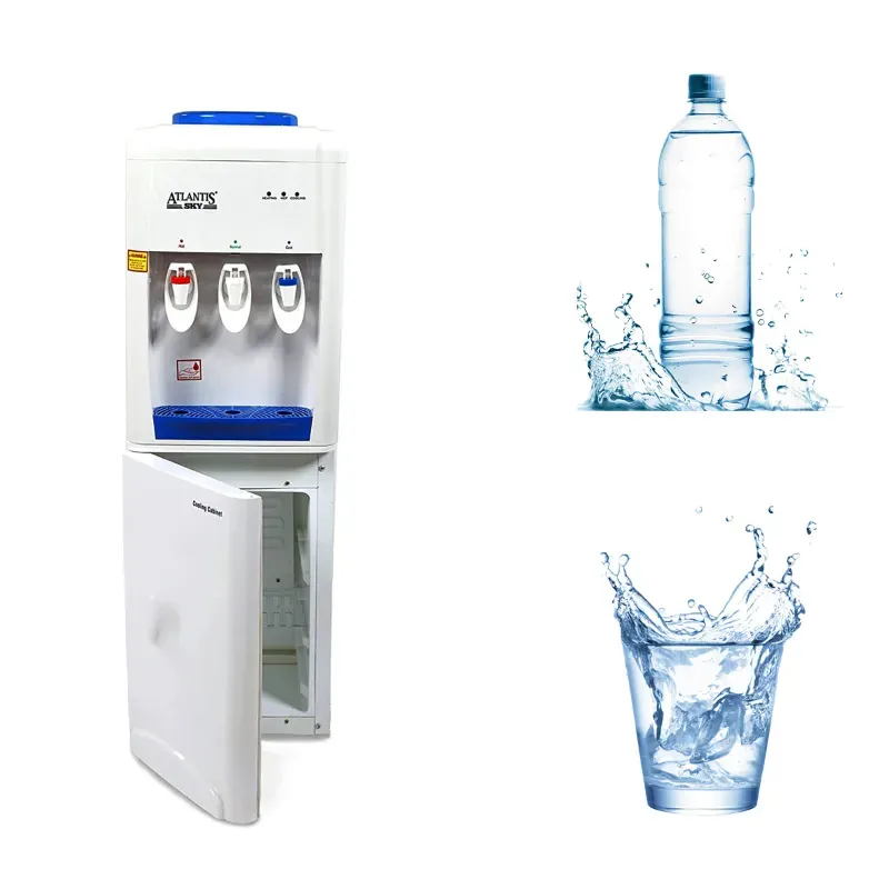 Atlantis Sky Hot, Normal and Cold Water Dispenser with Cooling Cabinet