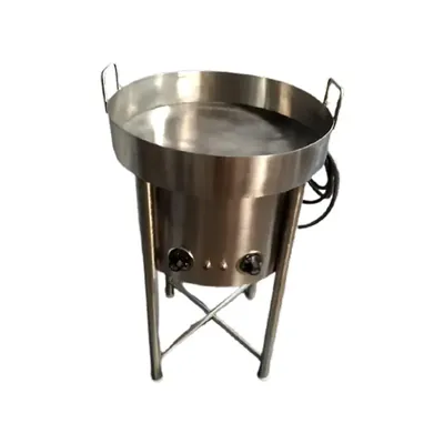 Stainless Steel 18 Inch Jalebi Kadai, 4000 W, SS Body
