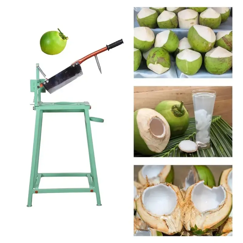 Manual Coconut Cutting Machine (Type-Stainless Steel), 68 x 44 x 98 cm