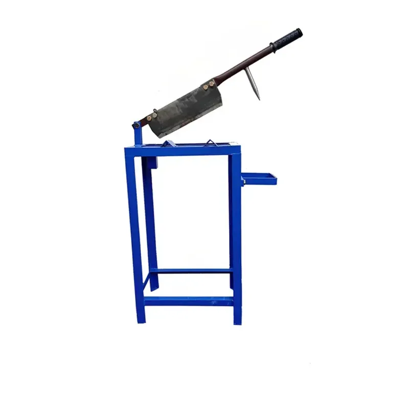 Manual Tender Coconut Cutter Machine (Type-Mild Steel), 70 x 28 x 80 cm